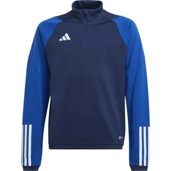 Pánská mikina Dětská fotbalová mikina adidas TIRO 23 TOP modrá/tmavě modrá