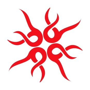 Polep vozidla SAMOLEPKA Tetování 156 (10 - červená) NA AUTO, NÁLEPKA, FÓLIE, POLEP, TUNING, VLASTNÍ TEXT, TISK, AUTOSAMOLEPKY.cz, POLEPY, OBRÁZEK, LOGO, SAMOLEPKY