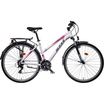 Mayo XR Tour Lite Trek Flat Dámské trekové kolo 2025 bílo-růžová