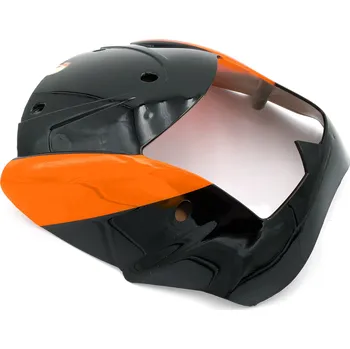 Dětská tříkolka Přední maska čtyřkolka Cobra - oranžová