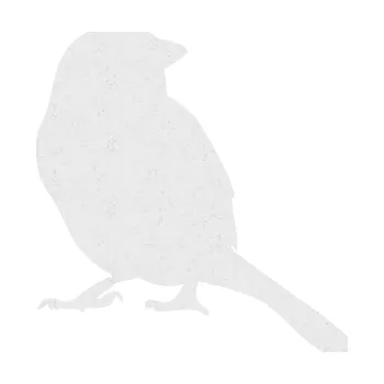 Samolepicí dekorace na vozidlo Vrabec 001 pravá (84 - Ultra Metalic bílá) SAMOLEPKA NA AUTO, NÁLEPKA, FÓLIE, POLEP, TUNING, VLASTNÍ TEXT, TISK, AUTOSAMOLEPKY.cz, POLEPY, OBRÁZEK, LOGO, 3D STICKERS