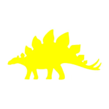 Samolepící dekorace Stegosaurus 001 levá (05 - žlutá citron) SAMOLEPKA NA AUTO, NÁLEPKA, FÓLIE, POLEP, TUNING, VLASTNÍ TEXT, TISK, AUTOSAMOLEPKY.cz, POLEPY, OBRÁZEK, LOGO, 3D STICKERS