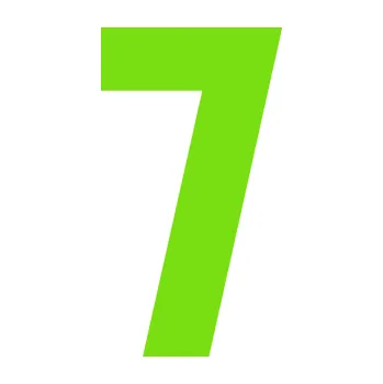 Polep vozidla Startovní číslo 7 (04 - zelená kawasaki) SAMOLEPKA NA AUTO, NÁLEPKA, FÓLIE, POLEP, TUNING, VLASTNÍ TEXT, TISK, AUTOSAMOLEPKY.cz, POLEPY, OBRÁZEK, LOGO, 3D STICKERS