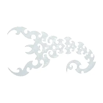 Polep vozidla SAMOLEPKA Štír 015 levá (51 - 3D karbon bílý) NA AUTO, NÁLEPKA, FÓLIE, POLEP, TUNING, VLASTNÍ TEXT, TISK, AUTOSAMOLEPKY.cz, POLEPY, OBRÁZEK, LOGO, SAMOLEPKY