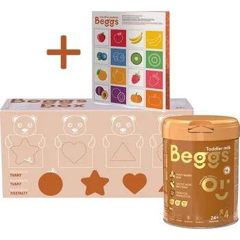 Dětská výživa Beggs 4 Batolecí mléko box 3x800 g + pexeso