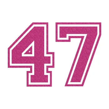 Polep vozidla Startovní číslo 47 typ 4 (90 - Ultra Metalic růžová) SAMOLEPKA NA AUTO, NÁLEPKA, FÓLIE, POLEP, TUNING, VLASTNÍ TEXT, TISK, AUTOSAMOLEPKY.cz, POLEPY, OBRÁZEK, LOGO, 3D STICKERS