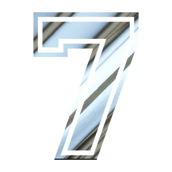 Polep vozidla Startovní číslo 7 typ 4 (80 - chrom fólie stříbrná zrcadlová) SAMOLEPKA NA AUTO, NÁLEPKA, FÓLIE, POLEP, TUNING, VLASTNÍ TEXT, TISK, AUTOSAMOLEPKY.cz, POLEPY, OBRÁZEK, LOGO, 3D STICKERS