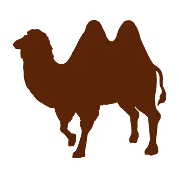 Samolepící dekorace Velbloud 002 levá (15 - hnědá) SAMOLEPKA NA AUTO, NÁLEPKA, FÓLIE, POLEP, TUNING, VLASTNÍ TEXT, TISK, AUTOSAMOLEPKY.cz, POLEPY, OBRÁZEK, LOGO, 3D STICKERS