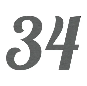 Polep vozidla Startovní číslo 34 typ 3 (62 - škrábaný titan) SAMOLEPKA NA AUTO, NÁLEPKA, FÓLIE, POLEP, TUNING, VLASTNÍ TEXT, TISK, AUTOSAMOLEPKY.cz, POLEPY, OBRÁZEK, LOGO, 3D STICKERS