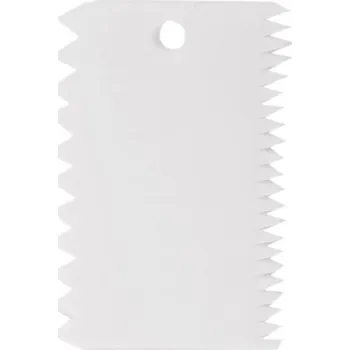 Kuchyňská stěrka Stěrka kuch. UH 11x7,5 cm zubatá