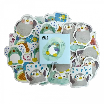 samolepka Sada samolepek - Tučňák a přátelé (45ks)