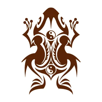 Samolepící dekorace Žába 001 (15 - hnědá) SAMOLEPKA NA AUTO, NÁLEPKA, FÓLIE, POLEP, TUNING, VLASTNÍ TEXT, TISK, AUTOSAMOLEPKY.cz, POLEPY, OBRÁZEK, LOGO, 3D STICKERS