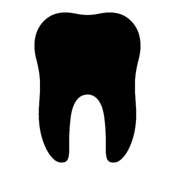 Samolepící dekorace SAMOLEPKA Zub 001 stolička (01 - černá) NA AUTO, NÁLEPKA, FÓLIE, POLEP, TUNING, VLASTNÍ TEXT, TISK, AUTOSAMOLEPKY.cz, POLEPY, OBRÁZEK, LOGO, SAMOLEPKY