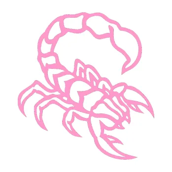 Polep vozidla Štír 019 pravá (24 - světle růžová) SAMOLEPKA NA AUTO, NÁLEPKA, FÓLIE, POLEP, TUNING, VLASTNÍ TEXT, TISK, AUTOSAMOLEPKY.cz, POLEPY, OBRÁZEK, LOGO, 3D STICKERS