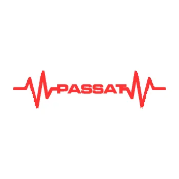 Samolepicí dekorace na vozidlo Srdeční tep 076 Volkswagen Passat (02 - světle červená) SAMOLEPKA NA AUTO, NÁLEPKA, FÓLIE, POLEP, TUNING, VLASTNÍ TEXT, TISK, AUTOSAMOLEPKY.cz, POLEPY, OBRÁZEK, LOGO, 3D STICKERS
