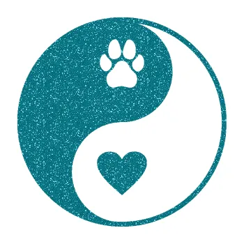 samolepka Yin Yang 002 pravá srdíčko a tlapka (92 - Ultra Metalic tyrkysová) SAMOLEPKA NA AUTO, NÁLEPKA, FÓLIE, POLEP, TUNING, VLASTNÍ TEXT, TISK, AUTOSAMOLEPKY.cz, POLEPY, OBRÁZEK, LOGO, 3D STICKERS