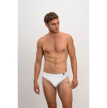 Slipy Vamp - Pohodlné pánské slipy - Victor 17862 - Vamp white XXL