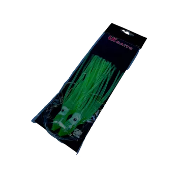 LK Baits návazec Chobotnice 8/0 12cm Lumino Green/Zelený