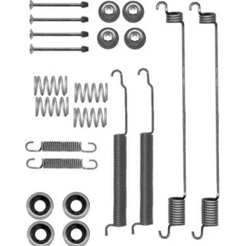 Brzdová čelist Sada příslušenství, brzdové čelisti TEXTAR 97033000