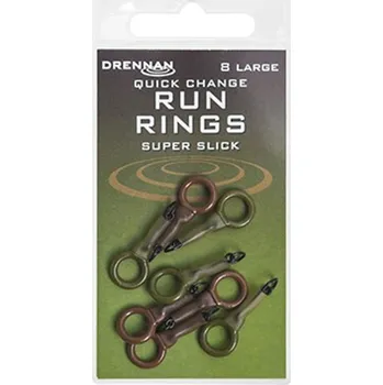 Drennan kroužek s karabinou Run Rings Large