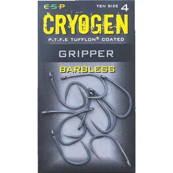 Rybářský háček ESP háčky Cryogen Gripper Barbless vel. 6 10ks