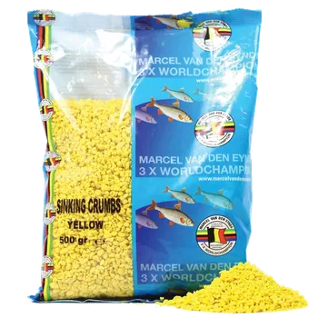 Návnadová surovina MVDE Sinking Crumbs Yellow 500g