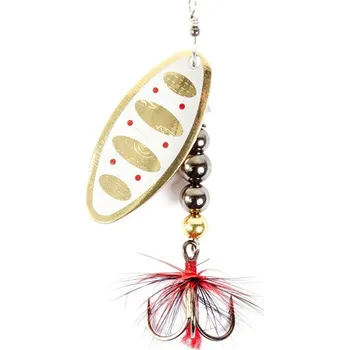 Umělá nástraha Lucky John třpytka Shelt Blade barva 2, 3g, vel.0