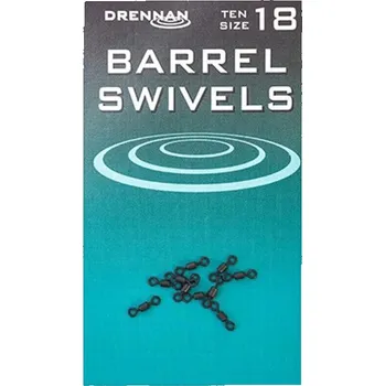 Drennan obratlíky Barrel Swivel vel. 18
