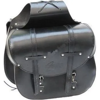 Zavazadlo na motocykl X-scooters Boční kožené brašny pro motocykly Sunway SW-7