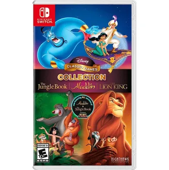 Hra pro Nintendo Disney Classic Games: The Jungle Book, Aladdin, The Lion King (Switch)