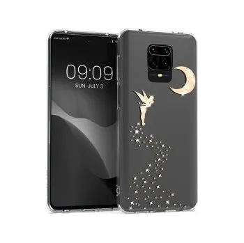 Telefonní příslušenství Průhledné pouzdro s designem víla pro Xiaomi Redmi Note 9S / 9 Pro / 9 Pro Max - růžová