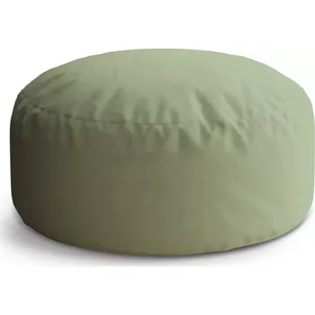 Sedací pytel Kulatý taburet Circle Zelená serene: 38x48 cm - Sablio