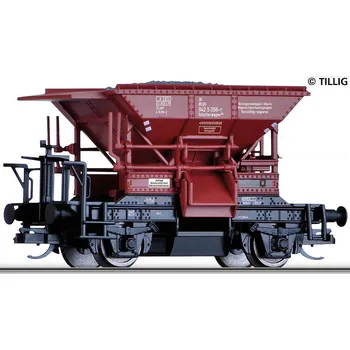 Modelová železnice TILLIG 17504 TT Výsypný vůz 166, DB, Ep.IV