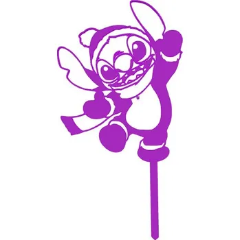 Lilo a Stitch č.3 - dortový zápich - Světle zlatá