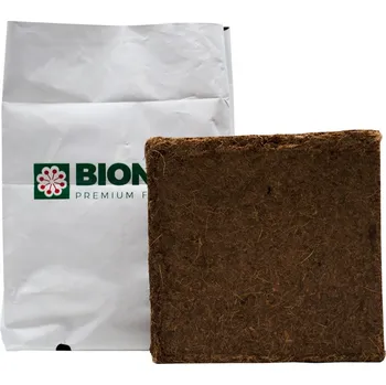 Substrát BioNova Open Top Coco Bag 12 l - lisovaný kokos včetně květináče