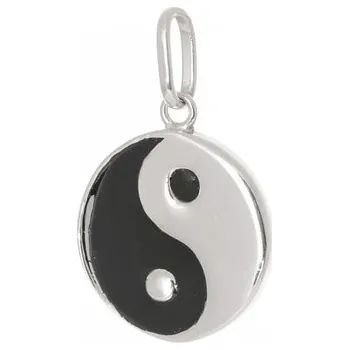 Přívěsek Stříbrný přívěšek Yin and Yang STRZ1055F
