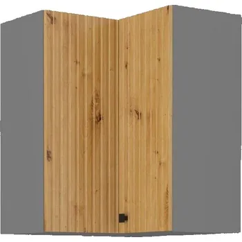 Kuchyňská linka Horní skříňka rohová 60x60 GN-72 2F (90°) AVA antracit/artisan MDF