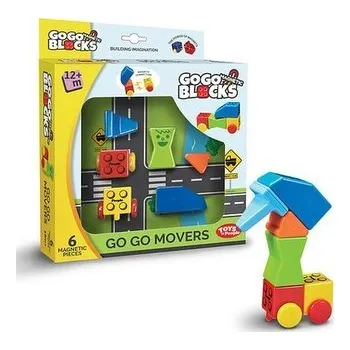 Stavebnice Geomag Klocki magnetyczne Płyńmy i jedźmy 6el