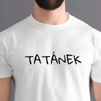 Pánské tričko Pánské tričko - TATÁNEK Barva: Bílá, Velikost: M