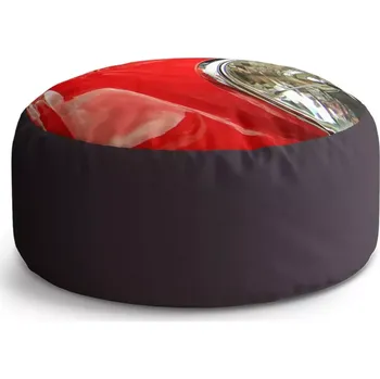 Sedací pytel Kulatý taburet Circle Veterán 4: 38x48 cm - Sablio