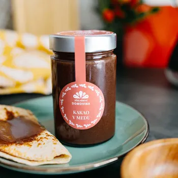 Včelařství Domovina Kakao v medu Hmotnost: 400 g