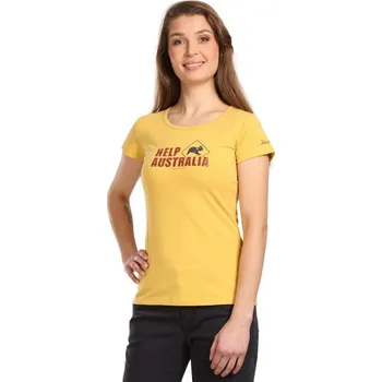 Dámské tričko Bushman tričko Help Australia W yellow XXL