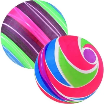 Dětský míč Duhový gumový míč 19 cm