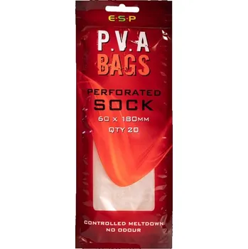 PVA ESP sáčky PVA Bags Sock Perforated 60x180mm 20ks