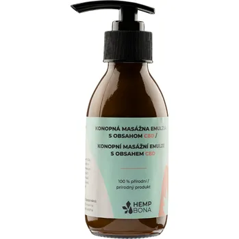 Masážní přípravek Masážní Emulze s CBD 150ml