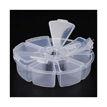 Dóza na potraviny Dóza / krabička na korálky osmidílná