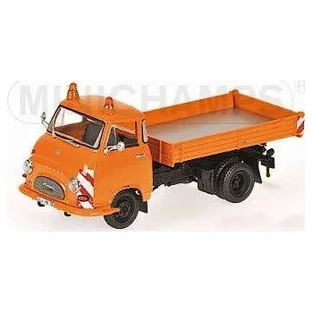autíčko Minichamps HANOMAG KURIER KIPPER 1958 ORANGE L.E. 504 pcs. 439154001