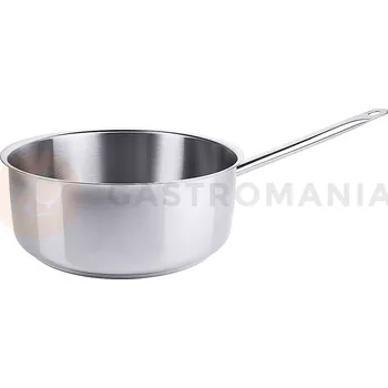 Hrnec Rendlík z nerezové oceli bez poklice, s průměrem 250 mm 6,9 l | CONTACTO, Seria 2000