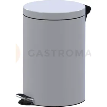 Nádoba na led Pedálový odpadkový koš s nehořlavou příměsí 12 l, 40x25 cm, bílý | ALDA, Freedom Fresh Hotel Safe