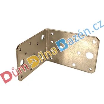 Tesařské kování Bova Úhelník BV/Ú 05-22 - 65 x 90 x 90 bez vlisu